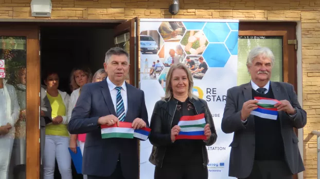 idősotthon átadása Szalka