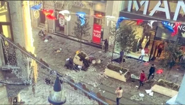 Robbantás Isztambulban