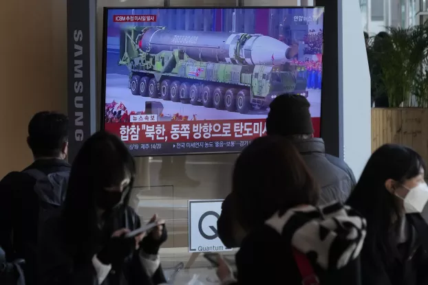 Észak-Korea rakétakísérlet