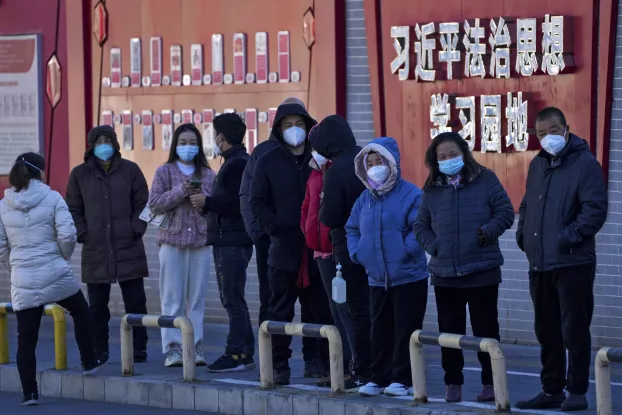 koronavírus Kína Peking