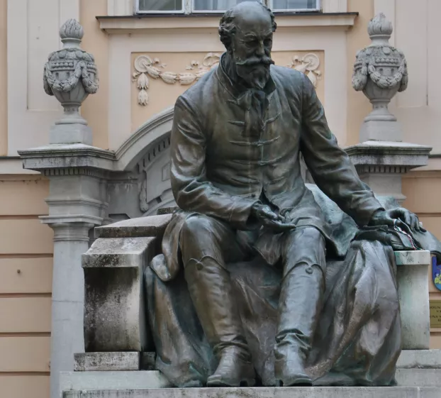 Jókai-szobor Komárom