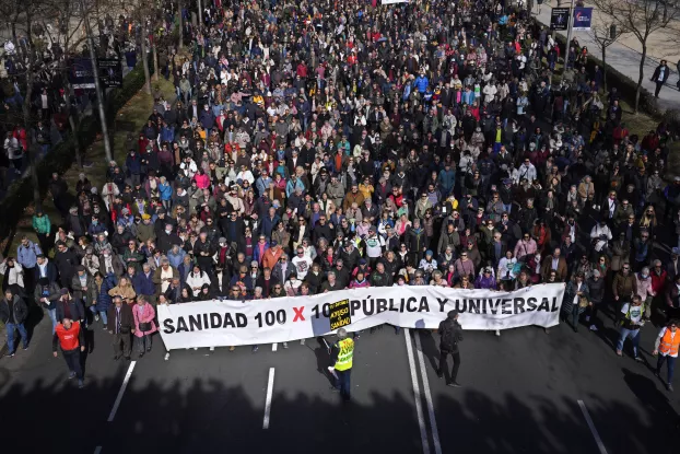 Madridi tüntetés