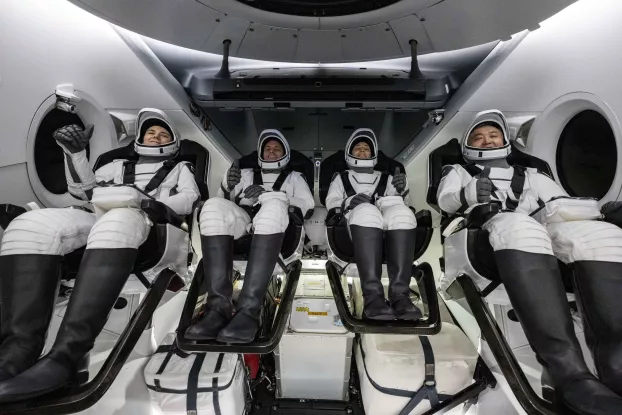 2023-03-12 ISS SpaceX visszatérés