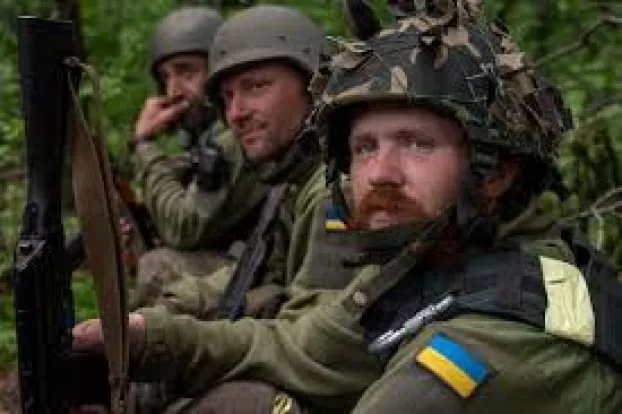 ukrán katonák