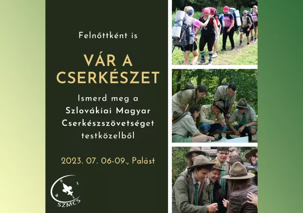 2023 cserkész alapképzés Palást