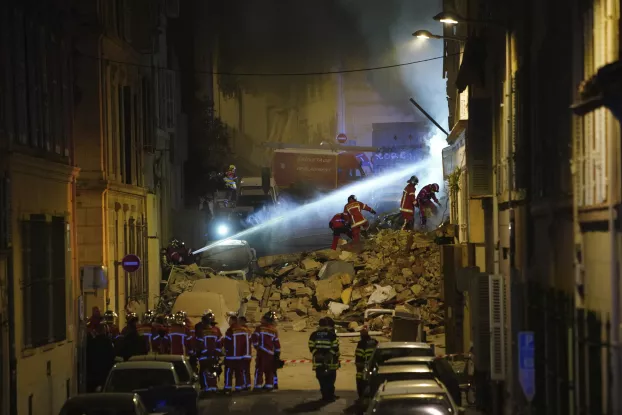 Marseille - házomlás és tűz