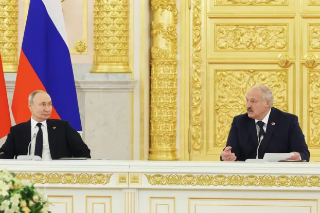 Putyin és Lukasenka