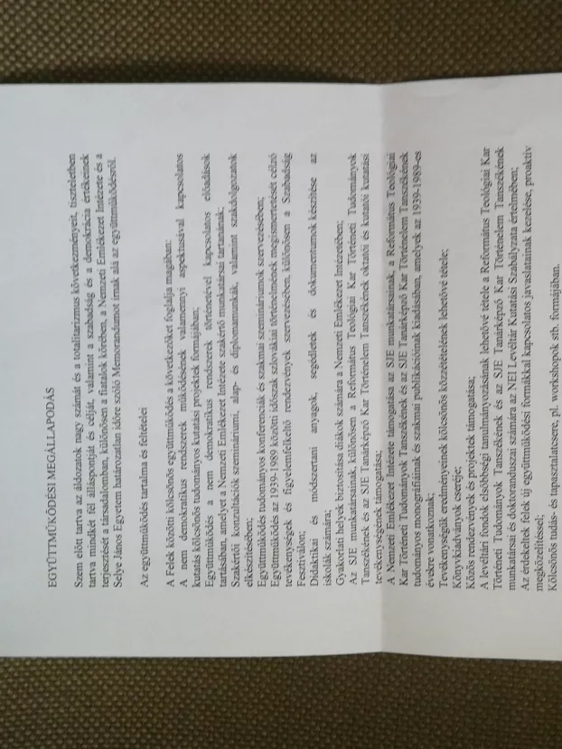  Történelmi pillanat a Selye János Egyetemen: sokrétű együttműködés követi a memorandum mai aláírását