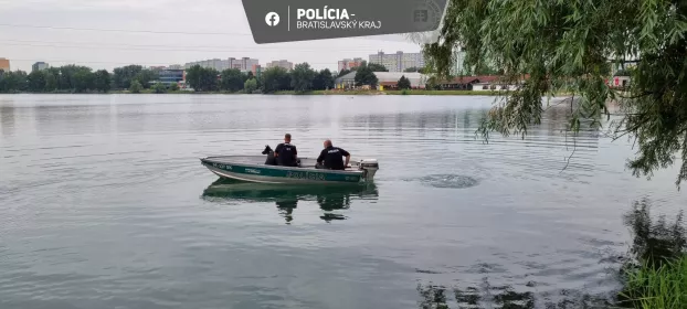 eltűnt személy keresése a pozsonyi Drazdiak tóban