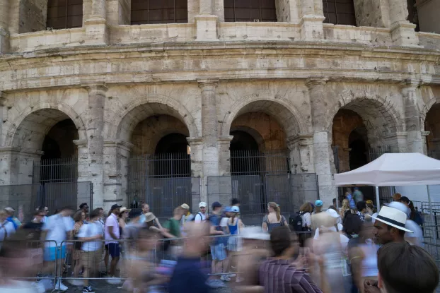 Róma Colosseum turista