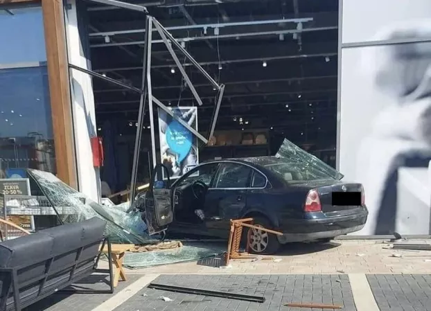baleset Breznóbányán