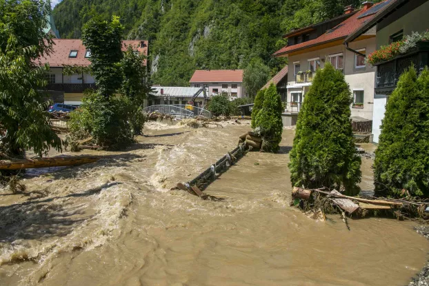 Szlovénia árvíz