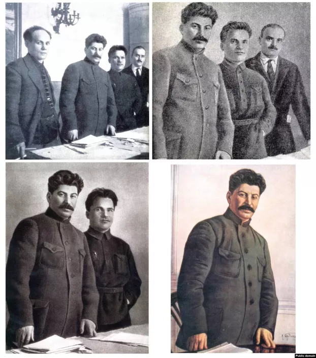 Sztálin retus