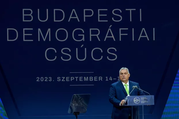 Demográfiai csúcs Orbán Viktor Magyarország