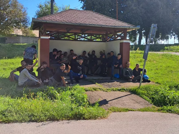 Migránsok az Ipoly mentén