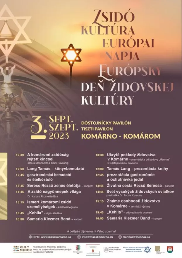 A zsidó kultúra európai napjának előzöngéjeként Seress Rezső-kiállítás Komáromban KÉPEKKEL
