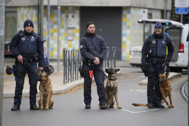 Brüsszel foci mérközés terrorizmus merénylet rendőrség