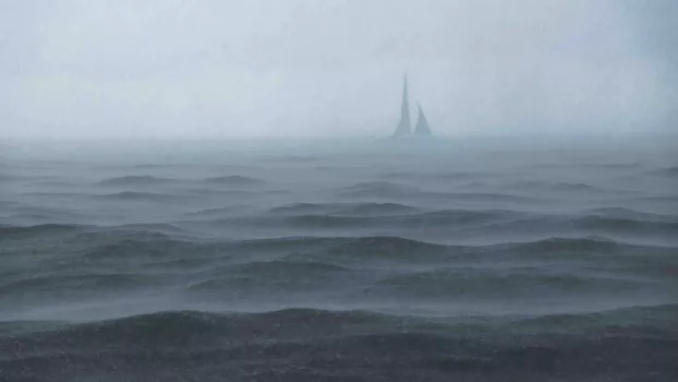 hajó ködben