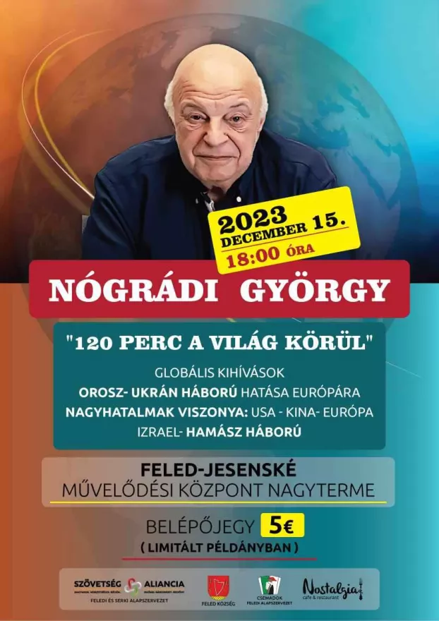 Nógrádi György plakát Feled