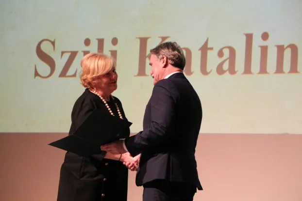 Fábry Zoltán-díj Szili Katalin