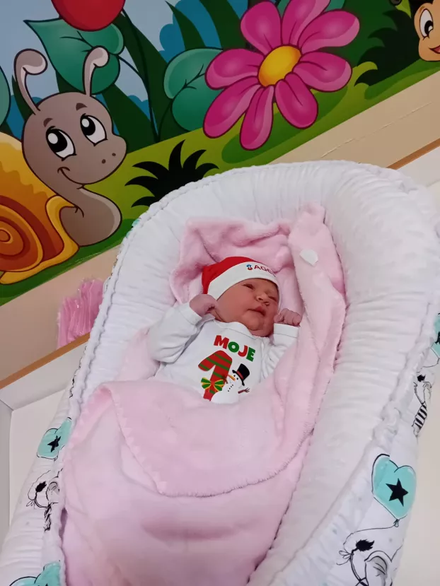 Nem sietett e világra az új év első újszülöttje Komáromban - KÉPEKKEL