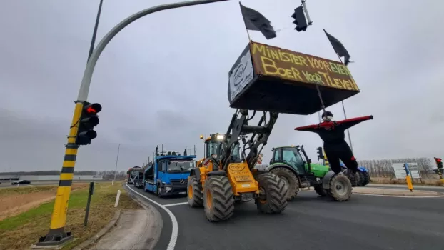 A belga gazdák szolidárisak