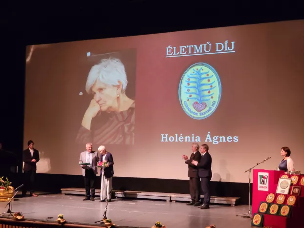 Holénia Ágnes - Csemadok éltműdíj - 2024