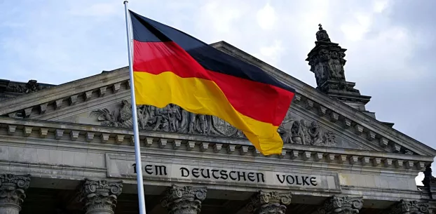 német zászló - német lobogó - Bundestag