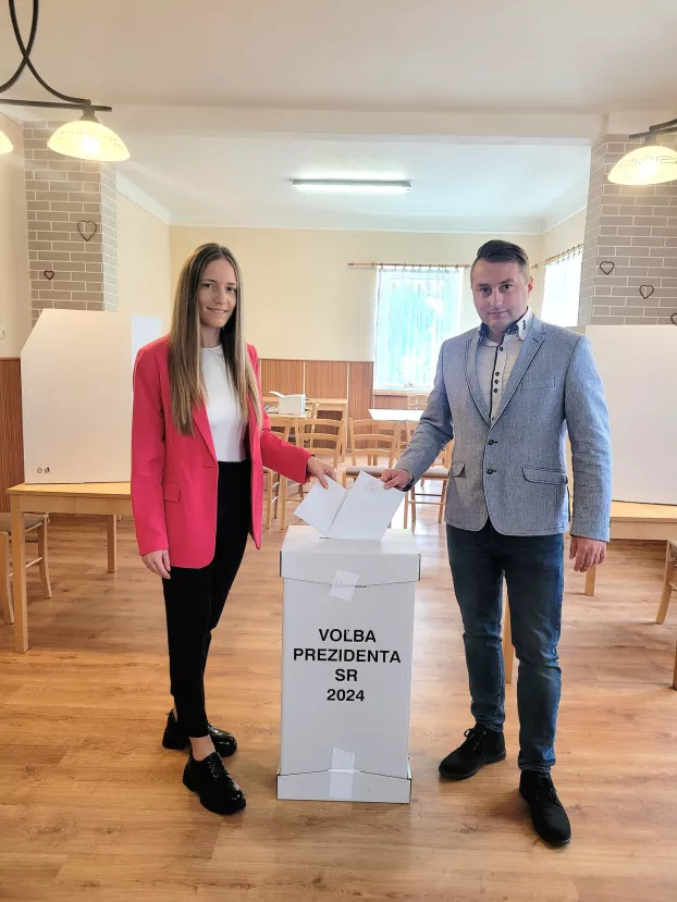 Cziprusz Zoltán és Cziprusz Boglárka voksol - Államfőválasztás