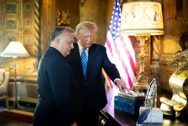 Orbán Viktor és Donald Trump - Florida - 2024