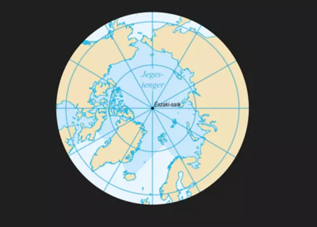 Jeges tenger - térkép
