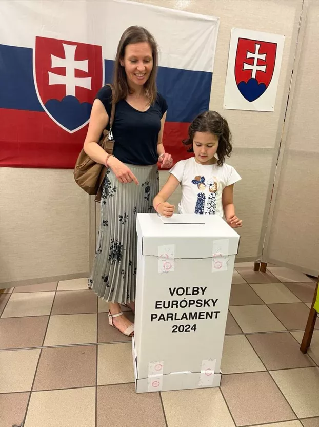 Mészáros Anikó voksol a 2024-es EP választáson Jókán.