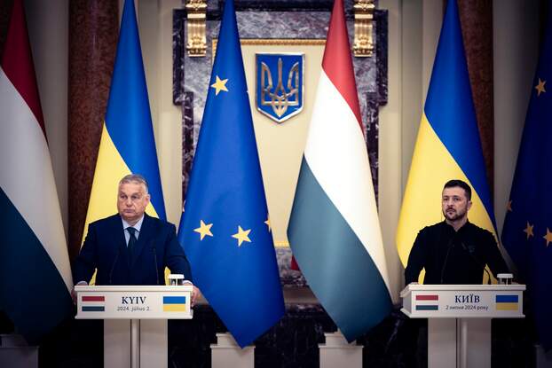 2024-07-02 Orbán Viktor Volodimir Zelenszkij Kijev sajtótájékoztató