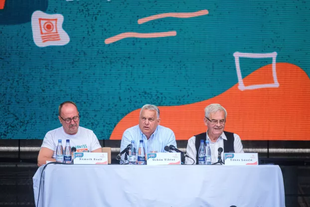 Tusványos, Orbán Viktor előadást tart