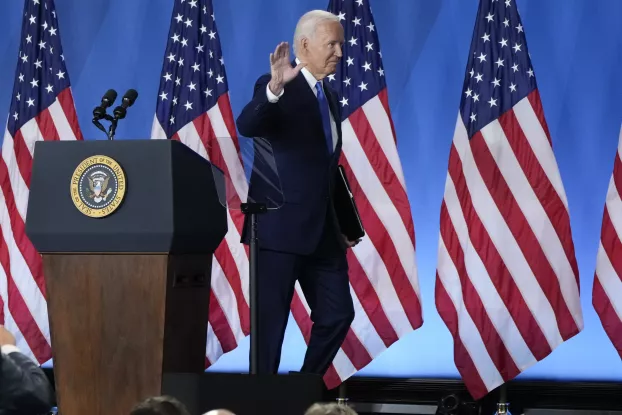 A 81 éves amerikai elnök, Joe Biden újabb kínos hibát vétett, mégpedig azon az eseményen, ahol 19 ország vezetőjének jelenlétében bejelentették Ukrajna újabb katonai támogatását.
