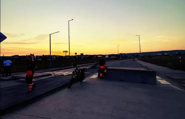 motorbaleset