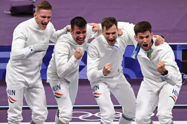 magyar férfi párbajtőrcsapat