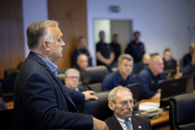 Orbán Viktor -árvízhelyzet