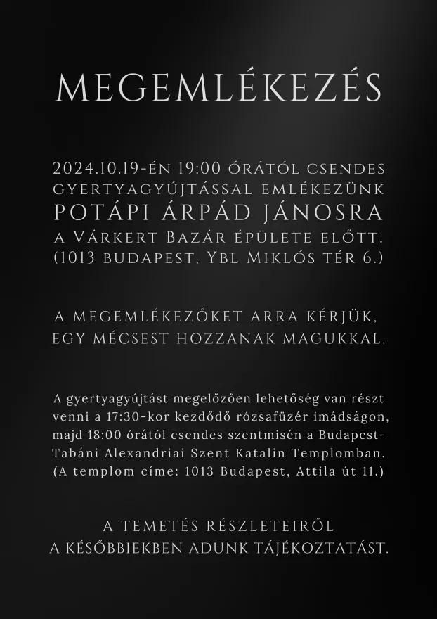 megemlékezés