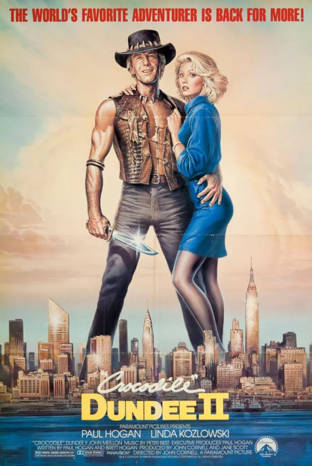 Paul Hogan - Crocodile Dundee - filmplakát