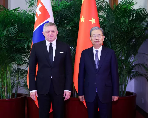 Robert Fico Zhao Leji Kína