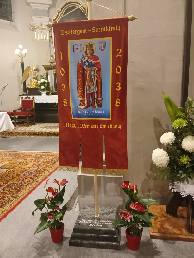 Szent Imre zászló Párkány
