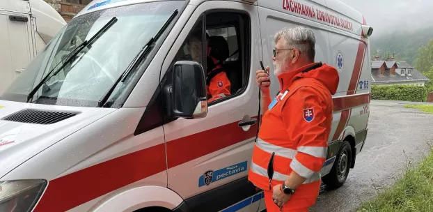 Esztergályos Árpád, Szlovák Egészségügyi Mentőszolgálat Műveleti Központja