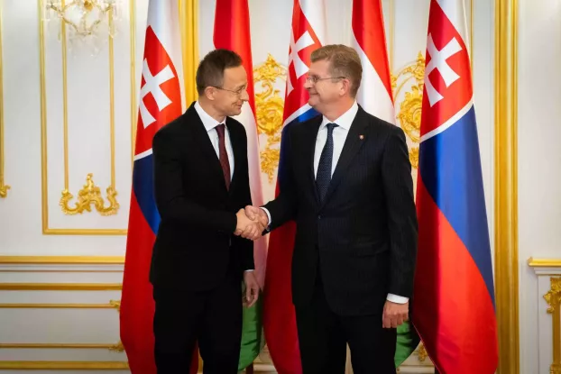 Szijjártó Péter és Peter Žiga