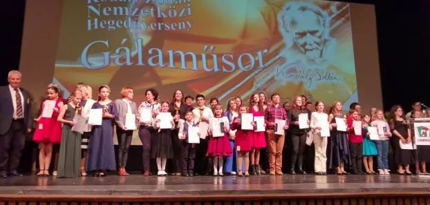 Nemzetközi Kodály hegedűverseny Galántán