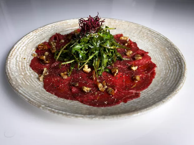 Szarvas carpaccio