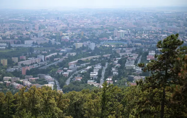 Kassa, Hradová, látkép, kilátás, kilátótorony