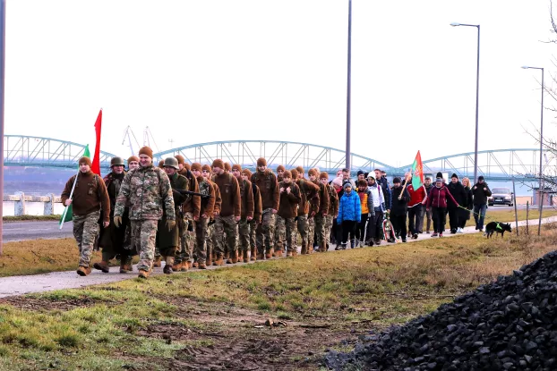 Gyalogtúra a Doni Hősök emlékére – a 82. évforduló jegyében - KÉPEKKEL