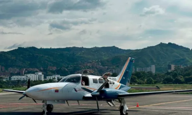 Eltűnt kisrepülőgép 2025 január - Kolumbia - Urrao - Cessna 402
