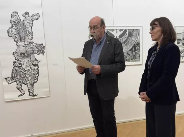 Kassa, Rovás, MaJel Rovás Központ, kiállítás, Szepessy Béla, grafikusművész
